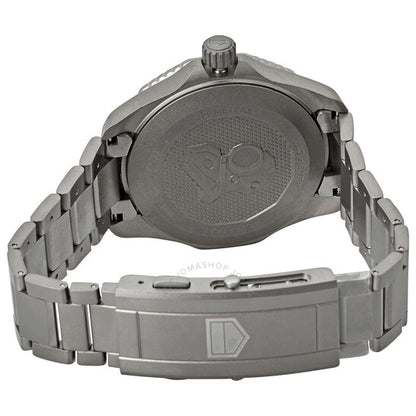 ساعة تاغ هوير أكواريسر أوتوماتيكية للرجال بمينا أخضر