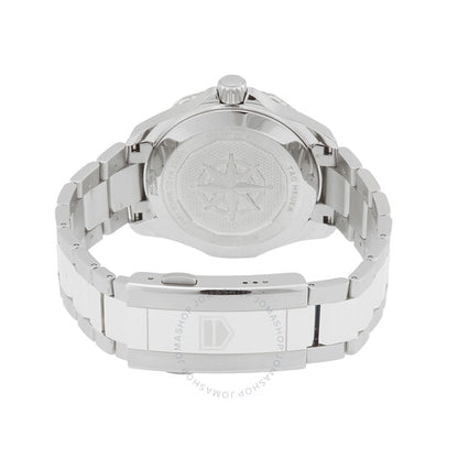 ساعة تاغ هوير أكواريسر أوتوماتيكية للرجال بمينا أخضر