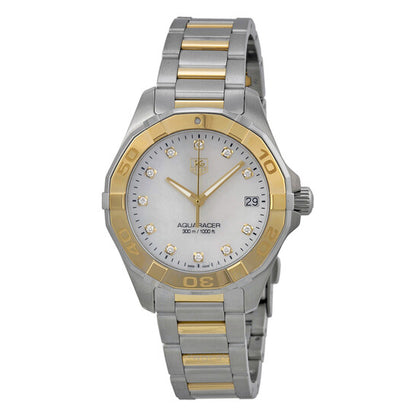 تاغ هوير، ساعة Aquaracer Diamond Gold للسيدات