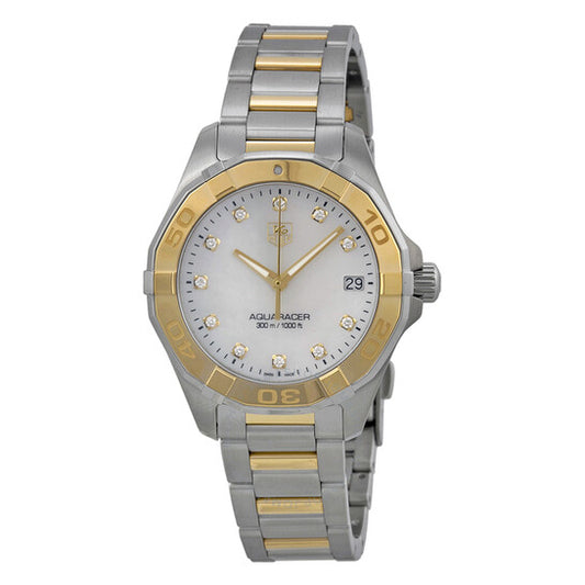 تاغ هوير، ساعة Aquaracer Diamond Gold للسيدات