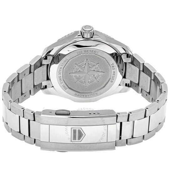 ساعة تاغ هوير أكواريسر أوتوماتيكية للرجال بمينا أحمر