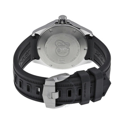 Tag Heuer, Aquaracer Black Dial Black Rubber Men's Watch