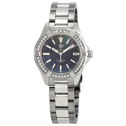 Tag Heuer, Aquaracer Black Mother of Pearl Dial Ladies Watch