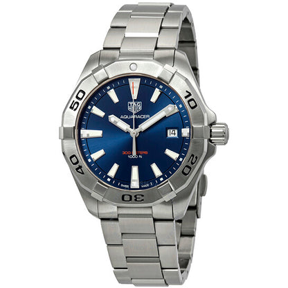Tag Heuer, Aquaracer Blue Brushed Dial Men's Watch