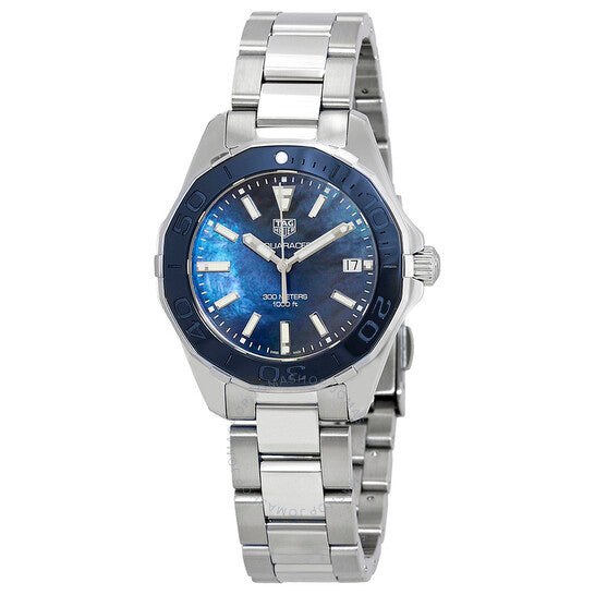Tag Heuer, Aquaracer Blue Mother of Pearl Dial Ladies Watch