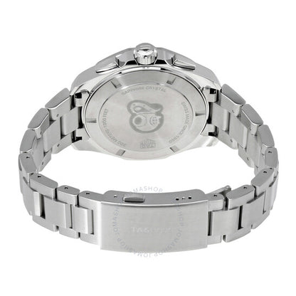 ساعة تاغ هوير أكواريسر كرونوغراف للرجال بمينا أسود