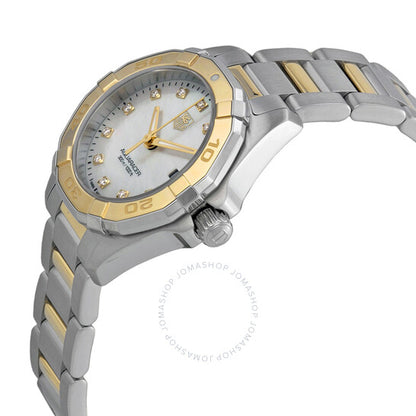 Tag Heuer, Aquaracer Mother of Pearl Diamond Dial Ladies Watch