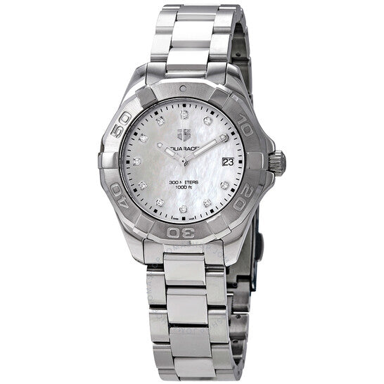 Tag Heuer, Aquaracer Mother of Pearl Diamond Dial Ladies Watch