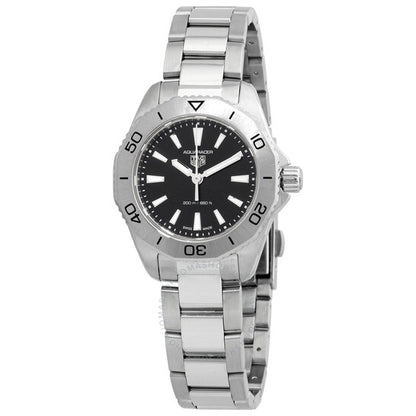 Tag Heuer, Aquaracer Quartz Black Dial Ladies Watch