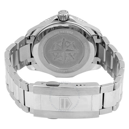 ساعة تاغ هوير، اكواريسر كوارتز بمينا فضي للرجال