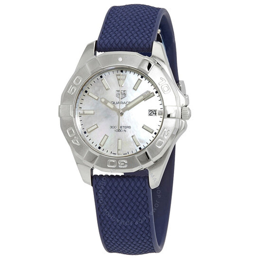 Tag Heuer, Aquaracer Quartz White Mother of Pearl Dial Ladies Watch