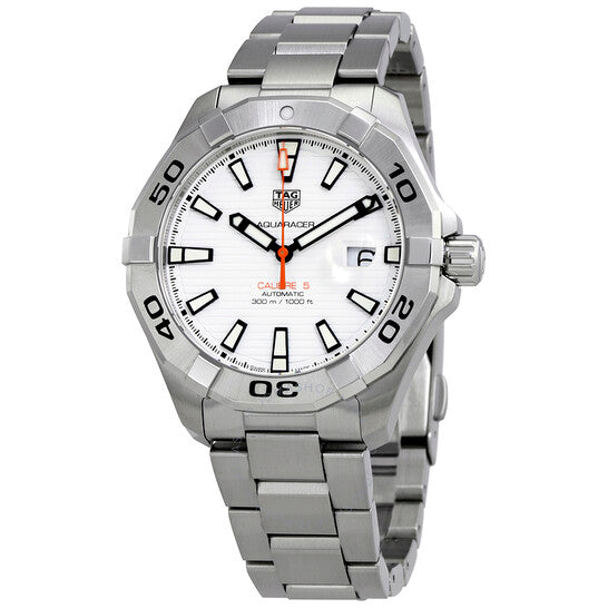 Tag Heuer, Aquaracer Automatic White Dial Men's Watch