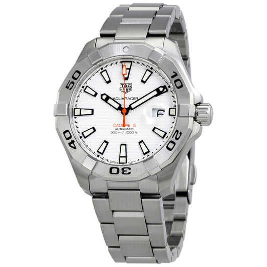 Tag Heuer, Aquaracer Automatic White Dial Men's Watch