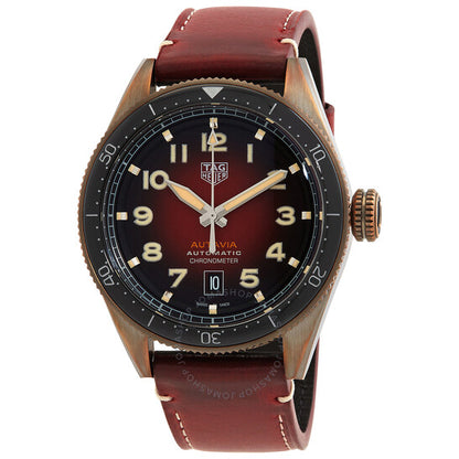 Tag Heuer, Autavia Automatic Red Dial Men's Watch