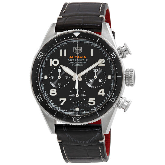 Tag Heuer, Autavia Chronograph Automatic Black Dial Men's Watch