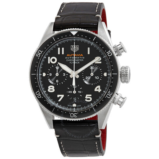 Tag Heuer, Autavia Chronograph Automatic Black Dial Men's Watch