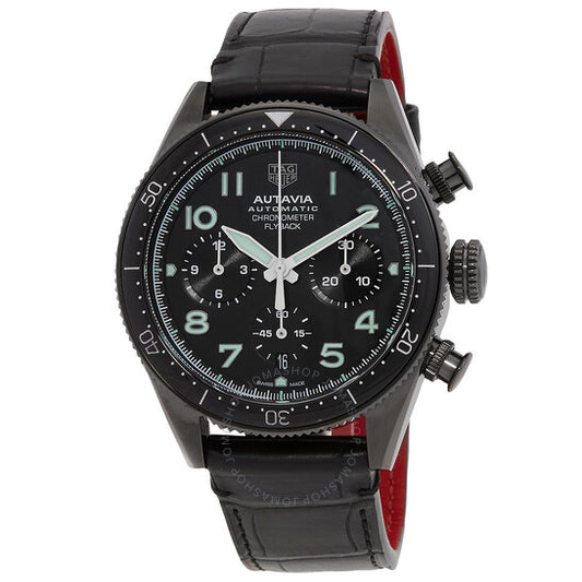 Tag Heuer, Autavia Chronograph Automatic Black Dial Men's Watch