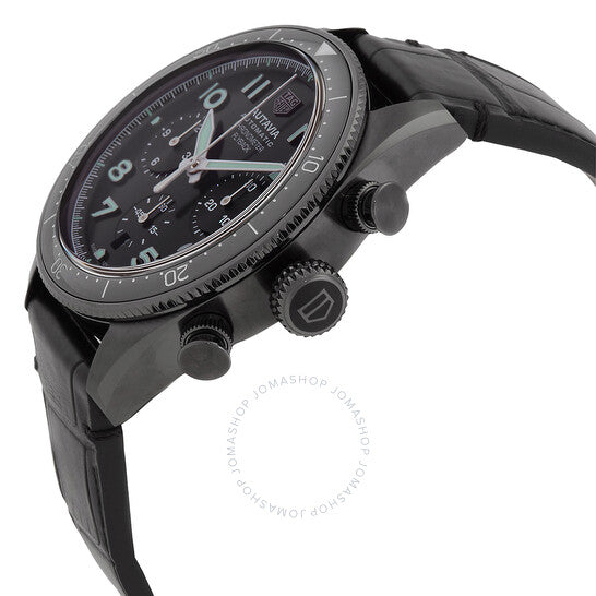 Tag Heuer, Autavia Chronograph Automatic Black Dial Men's Watch