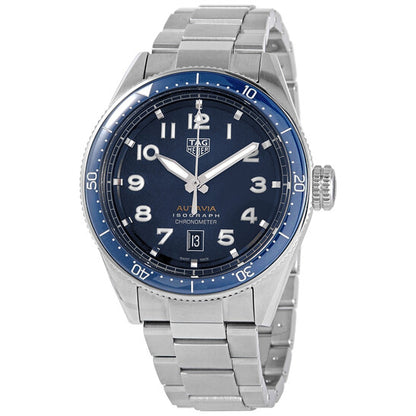 Tag Heuer, Autavia Isograph Automatic Smokey Blue Dial Men's Watch