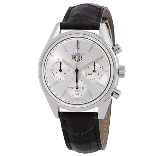 Tag Heuer, Carrera 160 Years Anniversary Chronograph Automatic Silver Dial Men's Watch