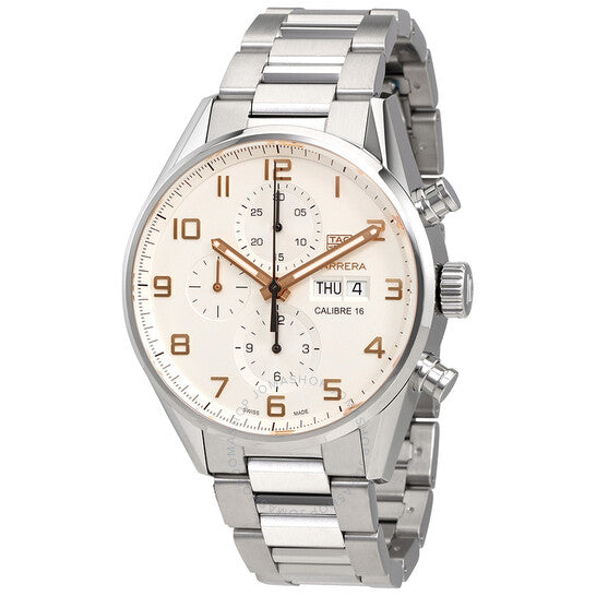 ساعة تاغ هوير كاريرا أوتوماتيكية كرونوغراف للرجال