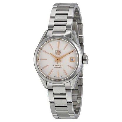Tag Heuer, Carrera Automatic Silver Dial Ladies Watch