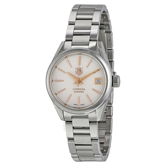 Tag Heuer, Carrera Automatic Silver Dial Ladies Watch