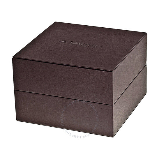 ساعة تاغ هوير كاريرا أوتوماتيكية للرجال بمينا أبيض WAR201BBA0723