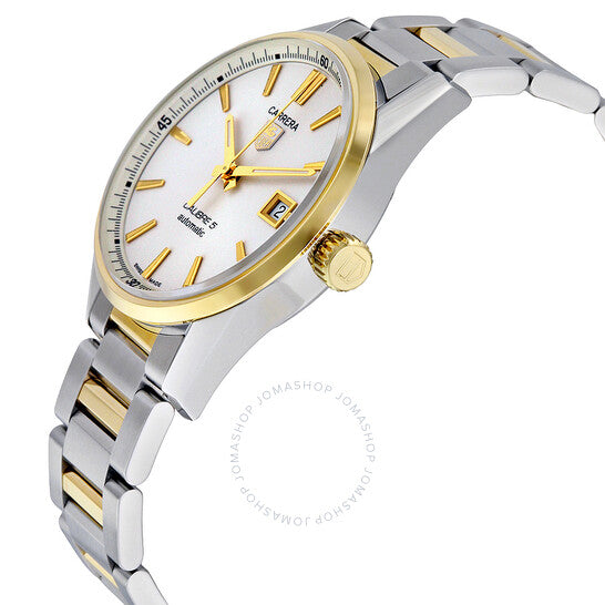 Tag Heuer, Carrera Calibre 5 Automatic Silver Dial Watch WAR215BBD0783