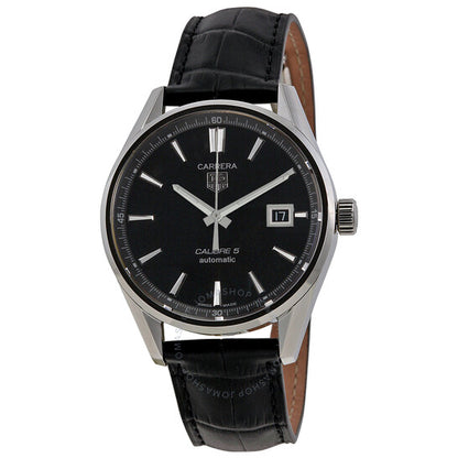 Tag Heuer, Carrera Calibre 5 Black Dial Men's Watch WAR211AFC6180
