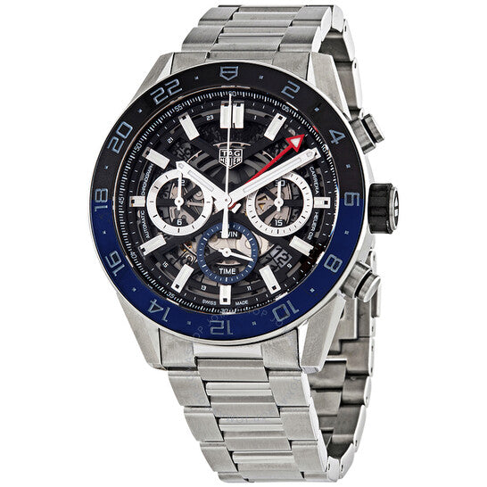 Tag Heuer, Carrera Chronograph Automatic Batman Bezel Men's Watch