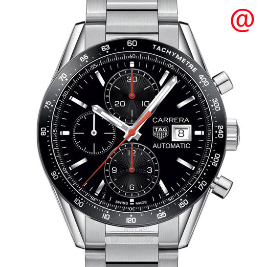 Tag Heuer, Carrera Chronograph Automatic Black Dial Men's Watch