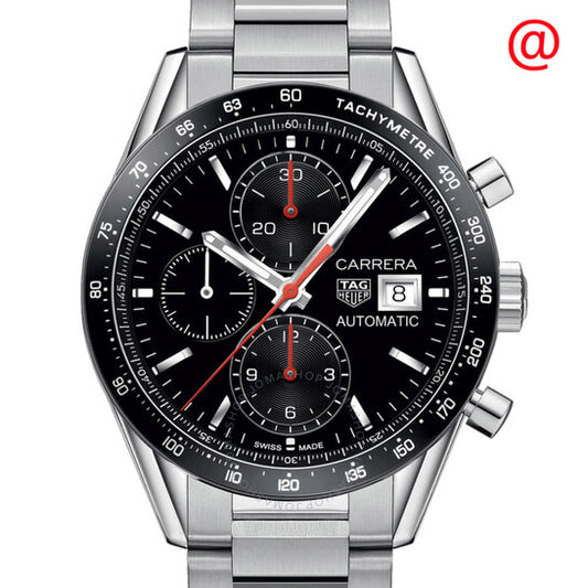 Tag Heuer, Carrera Chronograph Automatic Black Dial Men's Watch