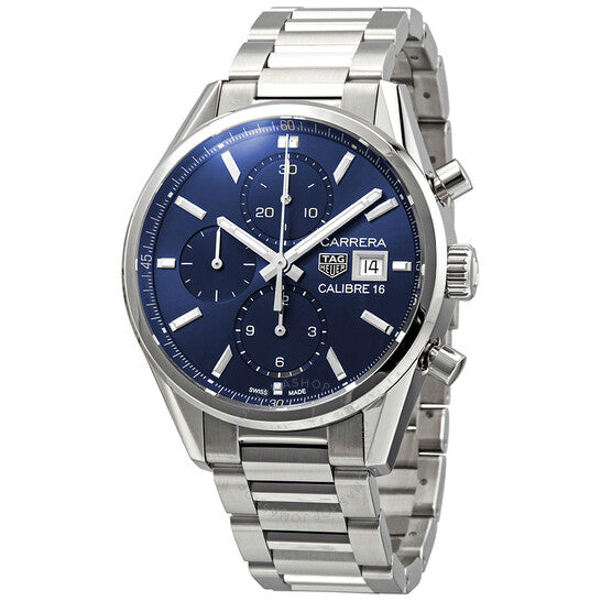 Tag Heuer, Carrera Chronograph Automatic Blue Dial Men's Watch