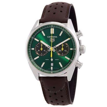 Tag Heuer, Carrera Chronograph Automatic Green Dial Men's Watch