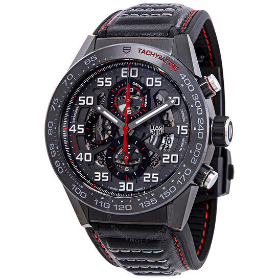 ساعة تاغ هوير كاريرا كرونوغراف أوتوماتيكية للرجال