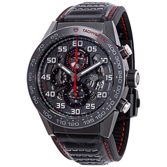 ساعة تاغ هوير كاريرا كرونوغراف أوتوماتيكية للرجال
