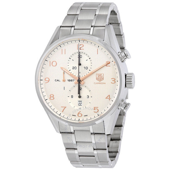 Tag Heuer, Carrera Chronograph Automatic Silver Dial Men's Watch