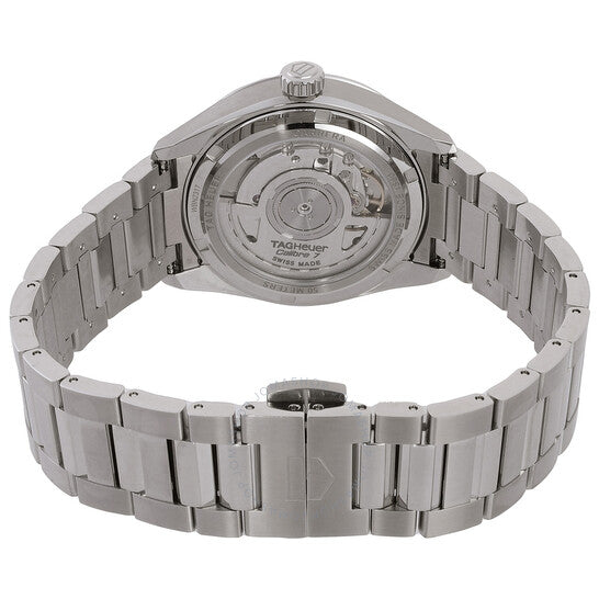 ساعة تاغ هوير كاريرا ديت أوتوماتيكية مرصعة بالألماس للسيدات