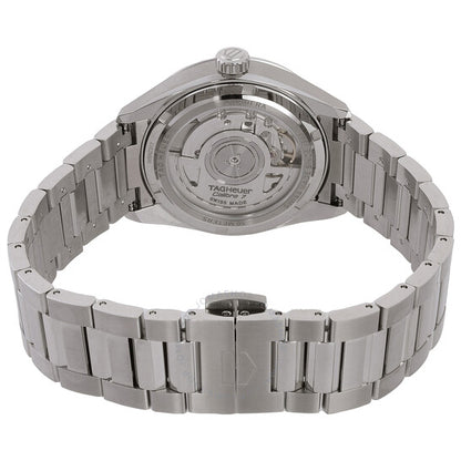 ساعة تاغ هوير كاريرا ديت أوتوماتيكية مرصعة بالألماس للسيدات