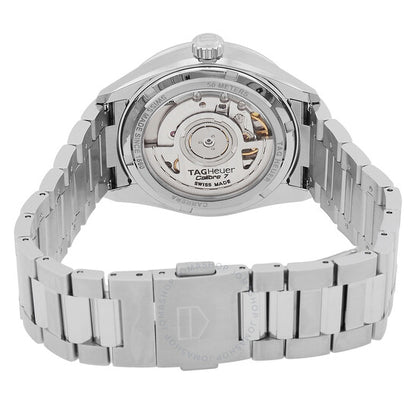 ساعة تاغ هوير كاريرا ديت أوتوماتيكية بمينا وردي للسيدات