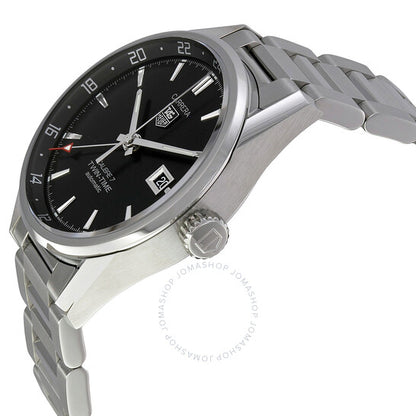 Tag Heuer, Carrera Dual Time Black Dial Men's Watch WAR2010BA0723