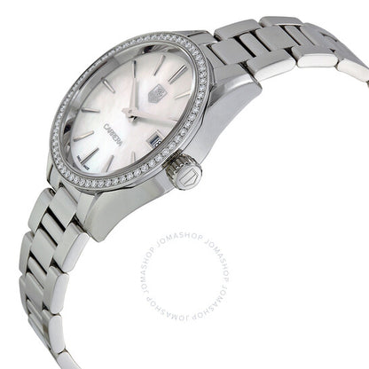 Tag Heuer, Carrera Mother of Pearl Dial Diamond Ladies Watch