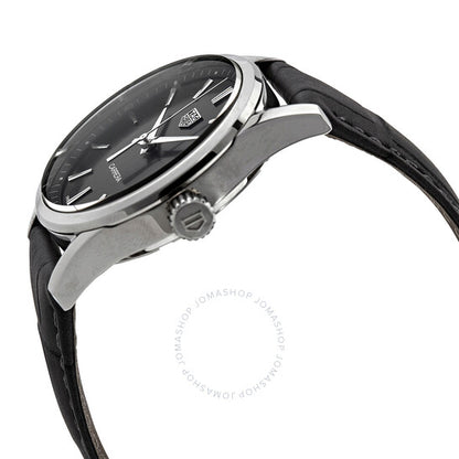 ساعة تاغ هوير كاريرا كوارتز للرجال بمينا أسود