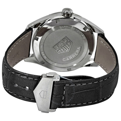 ساعة تاغ هوير كاريرا كوارتز للرجال بمينا أسود