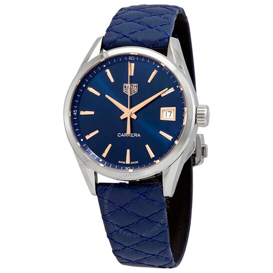 Tag Heuer, Carrera Quartz Blue Dial Ladies Watch