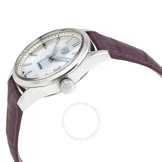 Tag Heuer, Carrera Quartz White Mother of Pearl Dial Ladies Watch