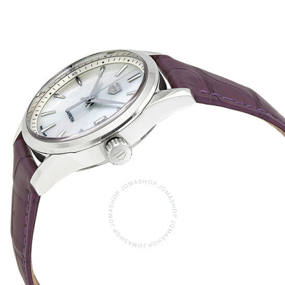 Tag Heuer, Carrera Quartz White Mother of Pearl Dial Ladies Watch