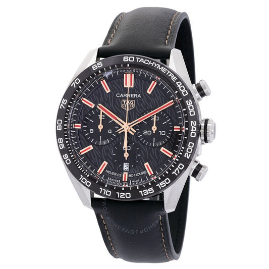 Tag Heuer, Carrera Year Of The Rabbit Chronograph Automatic Black Dial Men's Watch
