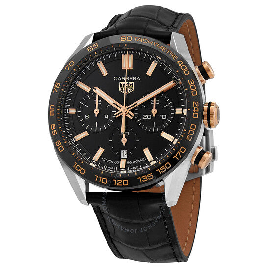 Tag Heuer, Chronograph Automatic Black Dial Men's Watch